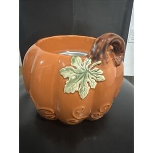 Halloween Pumpkin Electric Tart Wax Melts Warmer Fall Decor Orange Yankee Candle
